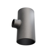 Butt-Weld Fitting, Kohlenstoffstahl, EN10253-2, T:A, T-Stück, 88,9/42,4, P235GH-TC1, 1.0345