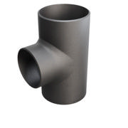 Butt-Weld Fitting, Kohlenstoffstahl, EN10253-2, T:A, T-Stück, 133/108, P235GH-TC1, 1.0345