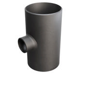 Butt-Weld Fitting, Kohlenstoffstahl, EN10253-2, T:A, T-Stück, 139,7/60,3, P235GH-TC1, 1.0345