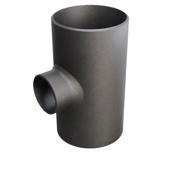 Butt-Weld Fitting, Kohlenstoffstahl, EN10253-2, T:A, T-Stück, 139,7/76,1, P235GH-TC1, 1.0345