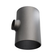 Butt-Weld Fitting, Kohlenstoffstahl, EN10253-2, T:A, T-Stück, 406,4/168,3, P235GH-TC1, 1.0345