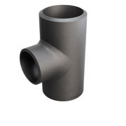 Butt-Weld Fitting, Kohlenstoffstahl, EN10253-2, T:A, T-Stück, 76,1/60,3, P235GH-TC1, 1.0345