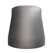 Butt-Weld Fitting, Sort, EN10253-2, T:B, Koncentrisk reduktion, 133/108, P235GH-TC1, 1.0345