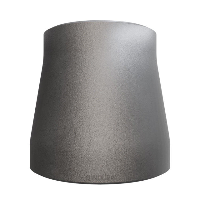 Butt-Weld Fitting, Sort, EN10253-2, T:B, Koncentrisk reduktion, 133/108, P235GH-TC1, 1.0345