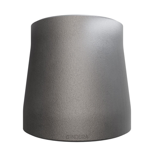 Butt-Weld Fitting, Sort, EN10253-2, T:B, Koncentrisk reduktion, 133/114,3, P235GH-TC1, 1.0345