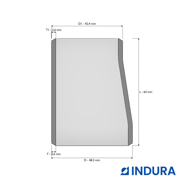 Exzentrische Reduzierung