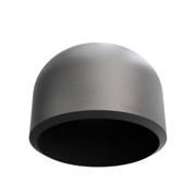 Butt-Weld Fitting, Sort, EN10253-2, T:A, Endebund, 48,3, P265GH, 1.0425