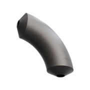 Butt-Weld Fitting, Sort, ASME B16.9, Svejsebøjning, 1/2", A-234 WPB