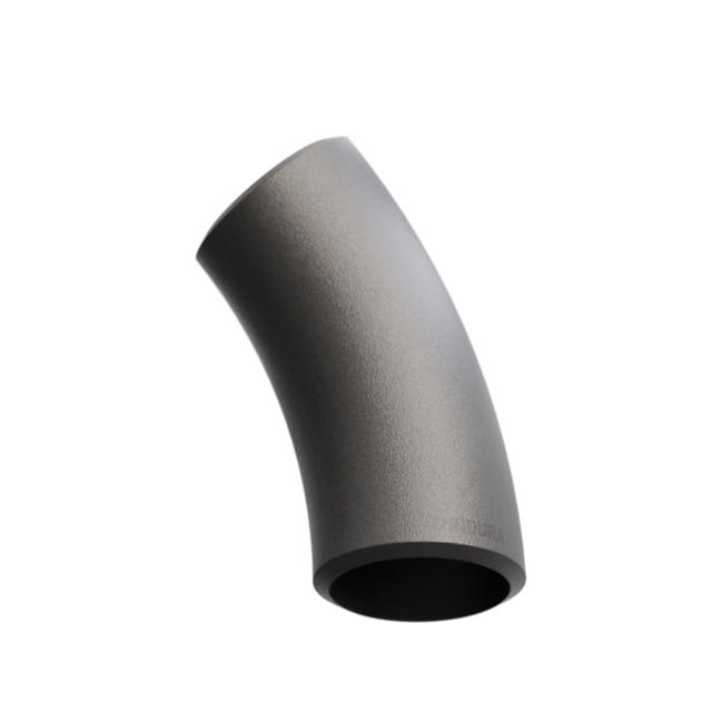 Butt-Weld Fitting, Sort, ASME B16.9, Svejsebøjning, 1 1/2", A-234 WPB