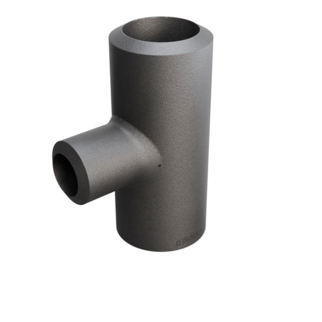 Butt-Weld Fitting, Sort, ASME B16.9, Tee, 1/2"/1/4", A-234 WPB