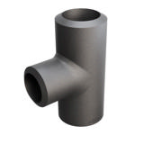 Butt-Weld Fitting, Sort, ASME B16.9, Tee, 1/2"/3/8", A-234 WPB