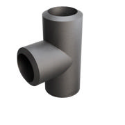 Butt-Weld Fitting, Sort, ASME B16.9, Tee, 1/2"/1/2", A-234 WPB