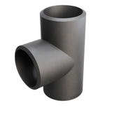 Butt-Weld Fitting, Sort, ASME B16.9, Tee, 2 1/2"/2 1/2", A-234 WPB