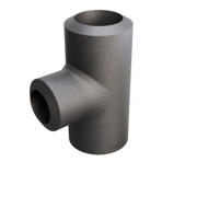 Butt-Weld Fitting, Sort, ASME B16.9, Tee, 3/4"/1/2", A-234 WPB