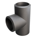 Butt-Weld Fitting, Sort, ASME B16.9, Tee, 2 1/2"/2 1/2", A-234 WPB