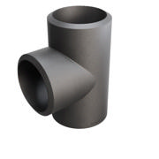 Butt-Weld Fitting, Sort, ASME B16.9, Tee, 3 1/2"/3 1/2", A-234 WPB