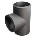 Butt-Weld Fitting, Sort, ASME B16.9, Tee, 4"/4", A-234 WPB