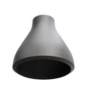 Butt-Weld Fitting, Sort, ASME B16.9, Koncentrisk reduktion, 3 1/2"/1 1/4", A-234 WPB