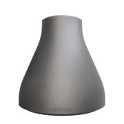 Butt-Weld Fitting, Sort, ASME B16.9, Koncentrisk reduktion, 3 1/2"/1 1/2", A-234 WPB