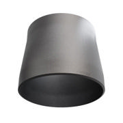 Butt-Weld Fitting, Sort, ASME B16.9, Koncentrisk reduktion, 18"/16", A-234 WPB