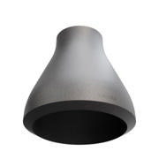 Butt-Weld Fitting, Sort, ASME B16.9, Koncentrisk reduktion, 3 1/2"/1 1/2", A-234 WPB