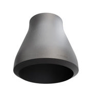 Butt-Weld Fitting, Sort, ASME B16.9, Koncentrisk reduktion, 3 1/2"/2", A-234 WPB