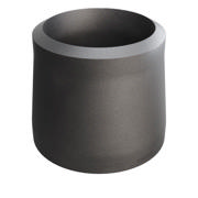 Butt-Weld Fitting, Sort, ASME B16.9, Koncentrisk reduktion, 4"/3 1/2", A-234 WPB