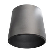 Butt-Weld Fitting, Sort, ASME B16.9, Koncentrisk reduktion, 14"/12", A-234 WPB