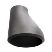 Butt-Weld Fitting, Sort, ASME B16.9, Excentrisk reduktion, 3"/1 1/2", A-234 WPB