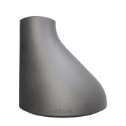 Butt-Weld Fitting, Sort, ASME B16.9, Excentrisk reduktion, 3 1/2"/1 1/4", A-234 WPB