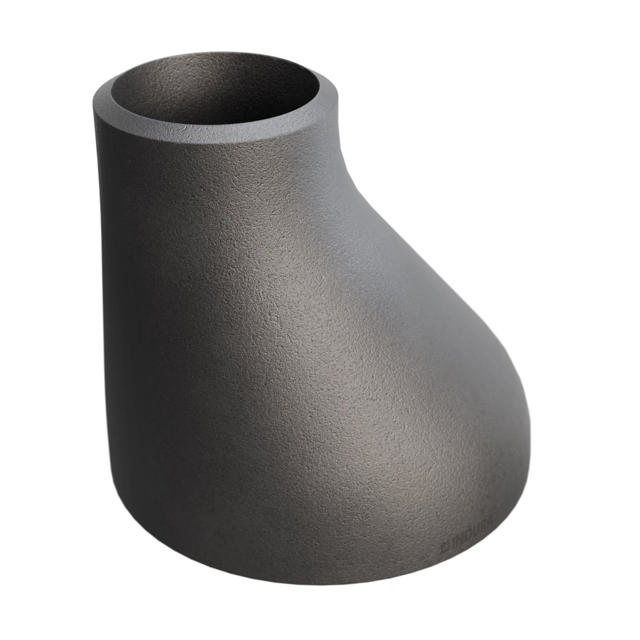 Butt-Weld Fitting, Sort, ASME B16.9, Excentrisk reduktion, 3 1/2"/1 1/2", A-234 WPB