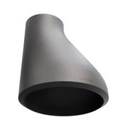 Butt-Weld Fitting, Sort, ASME B16.9, Excentrisk reduktion, 3 1/2"/1 1/2", A-234 WPB