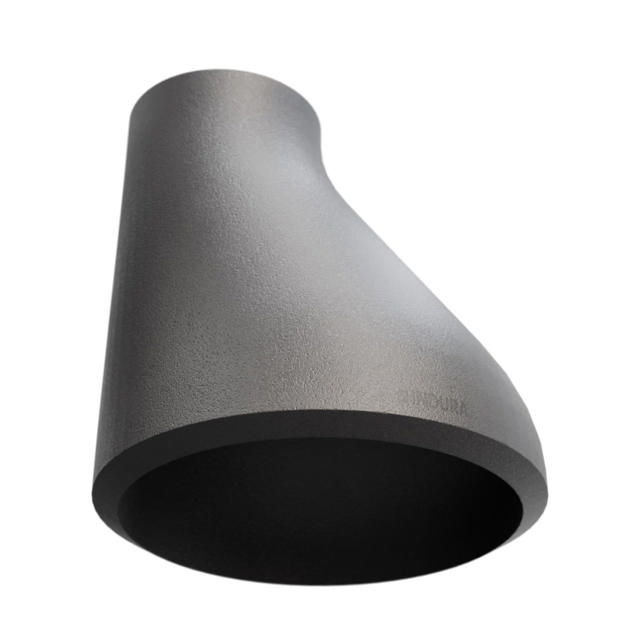 Butt-Weld Fitting, Sort, ASME B16.9, Excentrisk reduktion, 3 1/2"/1 1/2", A-234 WPB