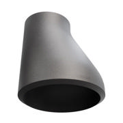 Butt-Weld Fitting, Sort, ASME B16.9, Excentrisk reduktion, 3 1/2"/2", A-234 WPB