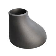 Butt-Weld Fitting, Carbon, ASME B16.9, Eccentric Reducer, 6"/2 1/2", A-234 WPB