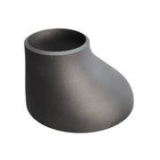 Butt-Weld Fitting, Sort, ASME B16.9, Excentrisk reduktion, 8"/4", A-234 WPB