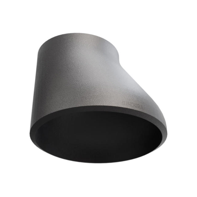 Butt-Weld Fitting, Sort, ASME B16.9, Excentrisk reduktion, 8"/5", A-234 WPB