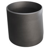 Butt-Weld Fitting, Sort, ASME B16.9, Excentrisk reduktion, 14"/12", A-234 WPB