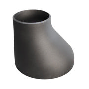 Butt-Weld Fitting, Sort, ASME B16.9, Excentrisk reduktion, 16"/8", A-234 WPB
