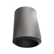 Butt-Weld Fitting, Sort, ASME B16.9, Excentrisk reduktion, 1 1/2"/1 1/4", A-234 WPB