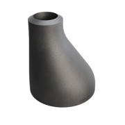 Butt-Weld Fitting, Sort, ASME B16.9, Excentrisk reduktion, 2"/3/4", A-234 WPB