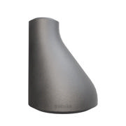 Butt-Weld Fitting, Sort, ASME B16.9, Excentrisk reduktion, 2"/3/4", A-234 WPB