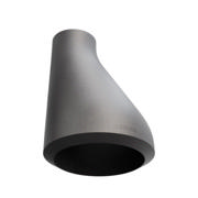 Butt-Weld Fitting, Sort, ASME B16.9, Excentrisk reduktion, 2"/3/4", A-234 WPB