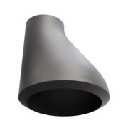 Butt-Weld Fitting, Sort, ASME B16.9, Excentrisk reduktion, 3"/1 1/4", A-234 WPB