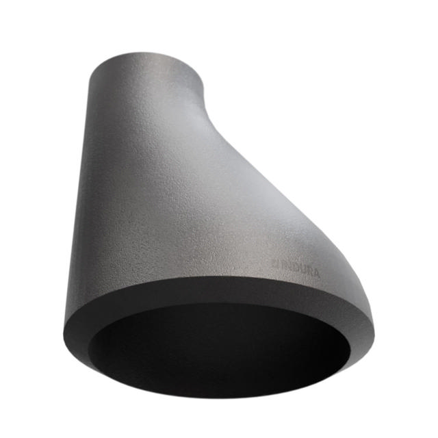 Butt-Weld Fitting, Sort, ASME B16.9, Excentrisk reduktion, 3 1/2"/1 1/4", A-234 WPB