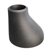 Butt-Weld Fitting, Sort, ASME B16.9, Excentrisk reduktion, 3 1/2"/1 1/2", A-234 WPB