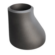 Butt-Weld Fitting, Sort, ASME B16.9, Excentrisk reduktion, 3 1/2"/2", A-234 WPB