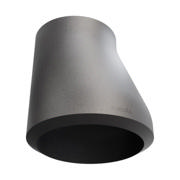 Butt-Weld Fitting, Sort, ASME B16.9, Excentrisk reduktion, 3 1/2"/2 1/2", A-234 WPB