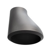 Butt-Weld Fitting, Sort, ASME B16.9, Excentrisk reduktion, 4"/2", A-234 WPB