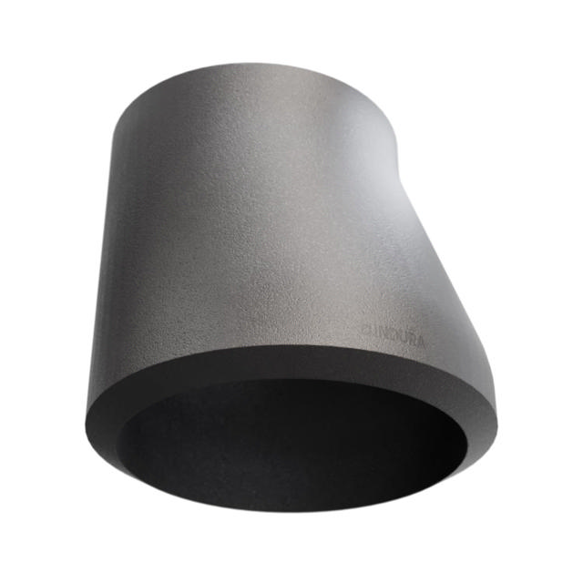 Butt-Weld Fitting, Sort, ASME B16.9, Excentrisk reduktion, 4"/3", A-234 WPB